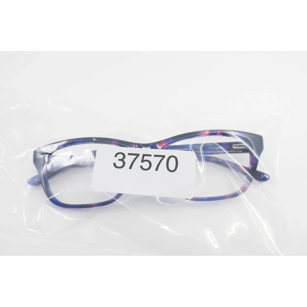 BCBGMAXAZRIA Esmee Eyeglass Frames Blue Multi Tortoise Cat Eye 54-15-140 CV
